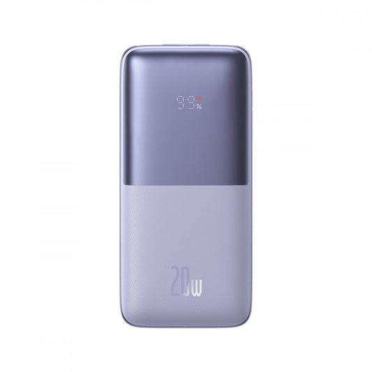 Power Bank 10000 mAh | 20W | Digital Display — Baseus (PPBD04010) — PPBD040105 Purple