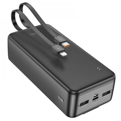 Power Bank 30000 mAh | PD20W+QC3.0 — Hoco J118B  — Black