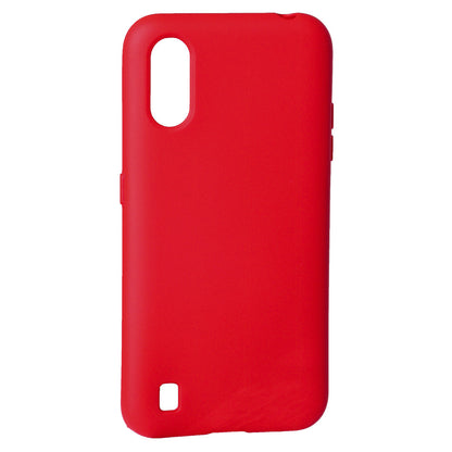 Original Silicone Case — Samsung A01 (A015F)   — Red (14)