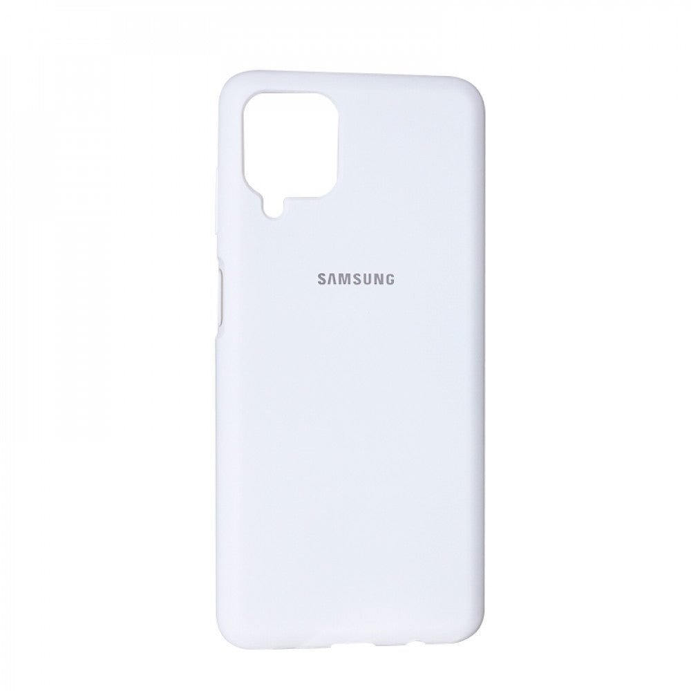 Original Silicone Case — Samsung A12 (A125) — White