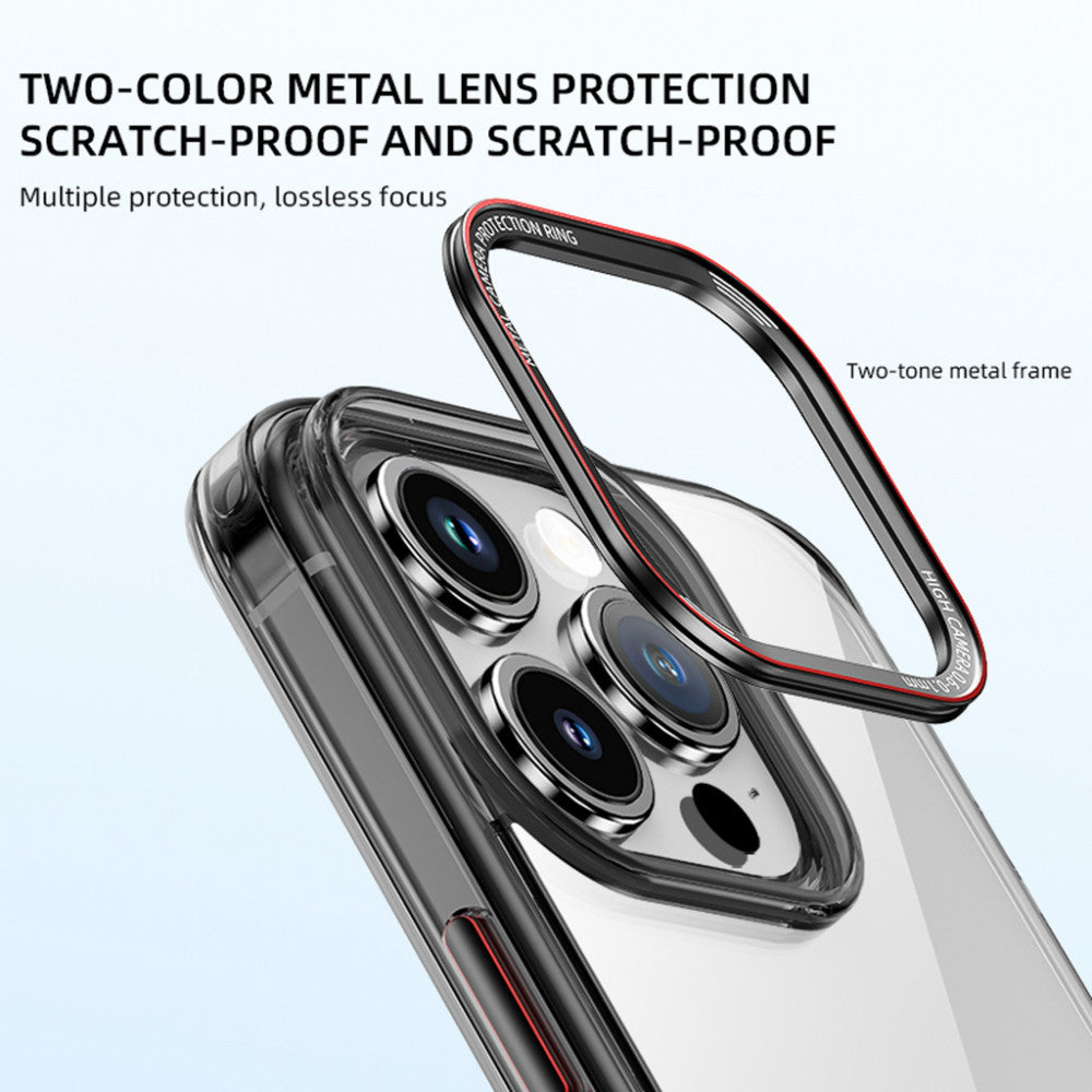 Ipaky MJ Series TPU Case — iPhone 15 Pro Max — Transparent