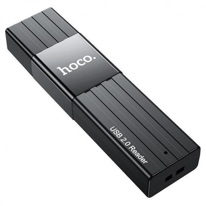 Card Reader — Hoco HB20 (USB2.0)  — Black