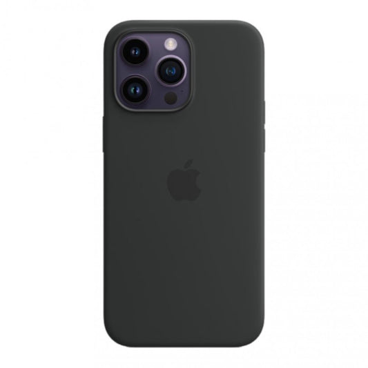 Original Silicone Case Full Size — iPhone 14 Plus 6.7"  — Charcoal Gray (15)