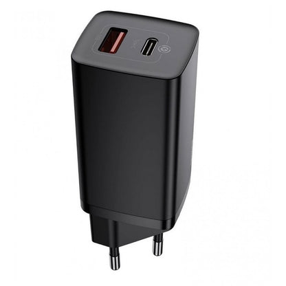 Home Charger | 65W | GaN2 | 1U | 1C — Baseus (CCGAN2L-B) Lite Quick Charger — CCGAN2L-B01 Black