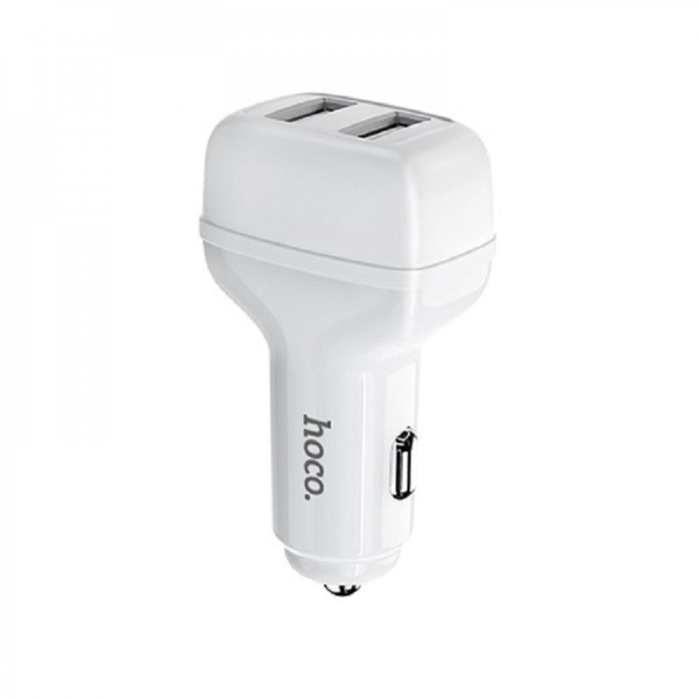 Car Charger | 2.4A | 2U — Hoco Z36 — White