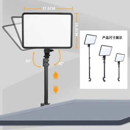 Лампа видеосвет LED | Jmary FM-17RS | 37x26 cm | 204 Lights | 3000K-6000K | Remote