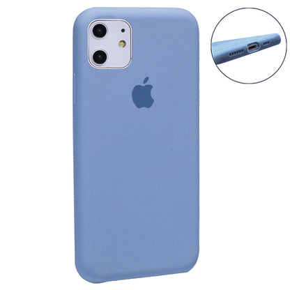 Original Silicone Case Full Size — iPhone 11 — Neon Piink