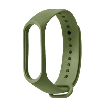 Ремінець Silicone Sport Band — Xiaomi Mi Band 5 | 6 | 7 — Khaki Green