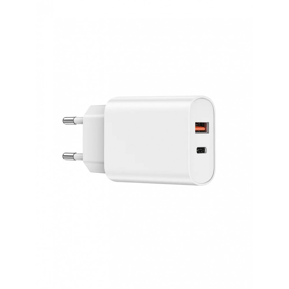 Home Charger | 20W | PD | QC3.0 — WiWU Wi-U002 — White