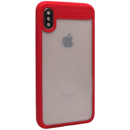 Rock Space Clarity Series Case RPC1318 — iPhone X ; iPhone Xs — Red