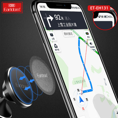 Набір пластин для магнітних холдерів 2шт (прямокутний+круглий) Earldom ET-EH131