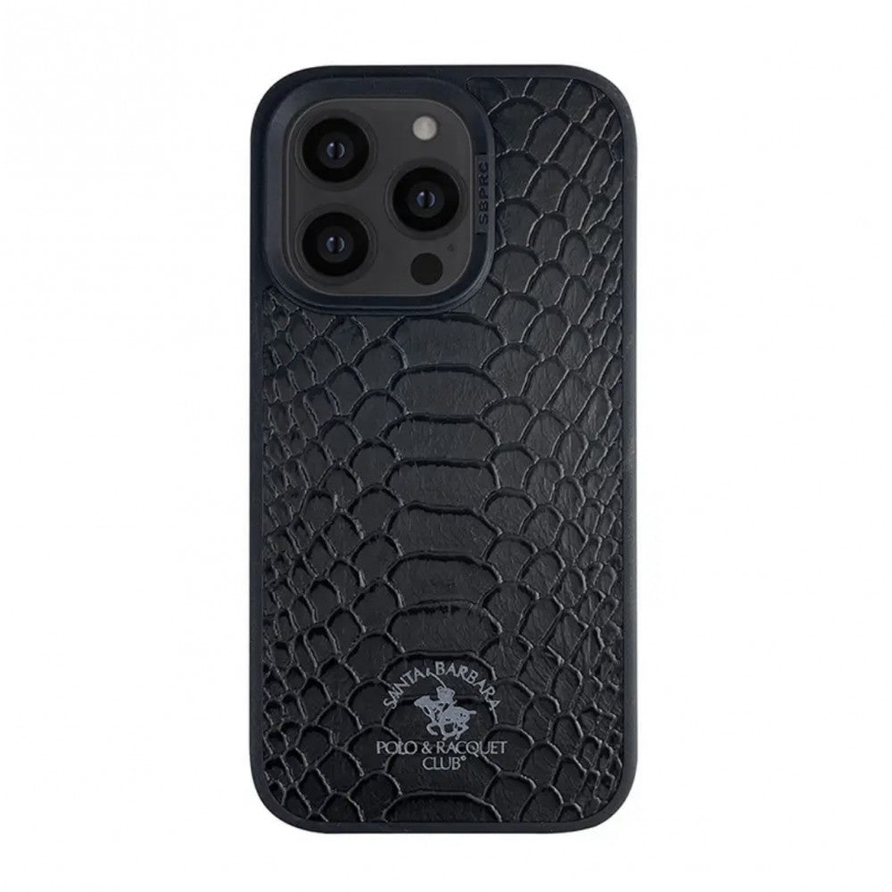 Polo Knight Leather Case — iPhone 14 — Black