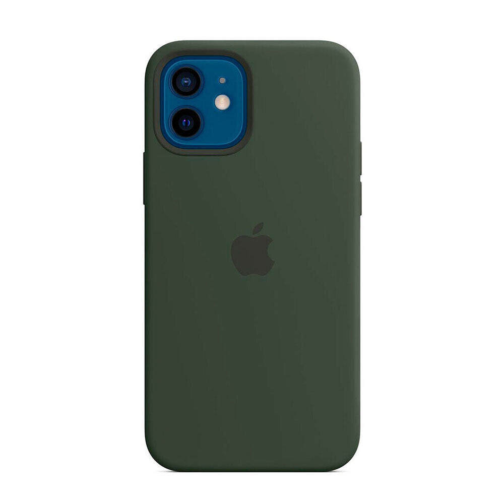 Silicone Case with MagSafe — iPhone 12 Mini 5.4"   — Cyprus Green