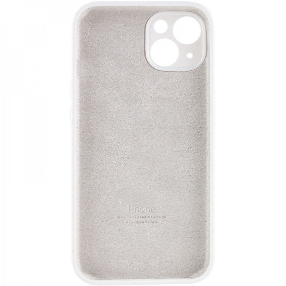 Original Silicone Case with protective camera — iPhone 13 Pro — White (9)