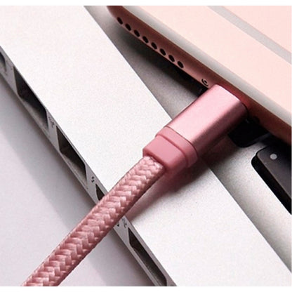 Кабель Lightning 18W (1m) — Yoobao YB413 — Rose Gold