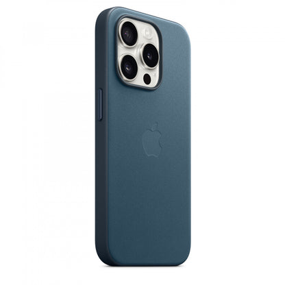 FineWoven Case with MagSafe — iPhone 15 Pro Max — Pacific Blue