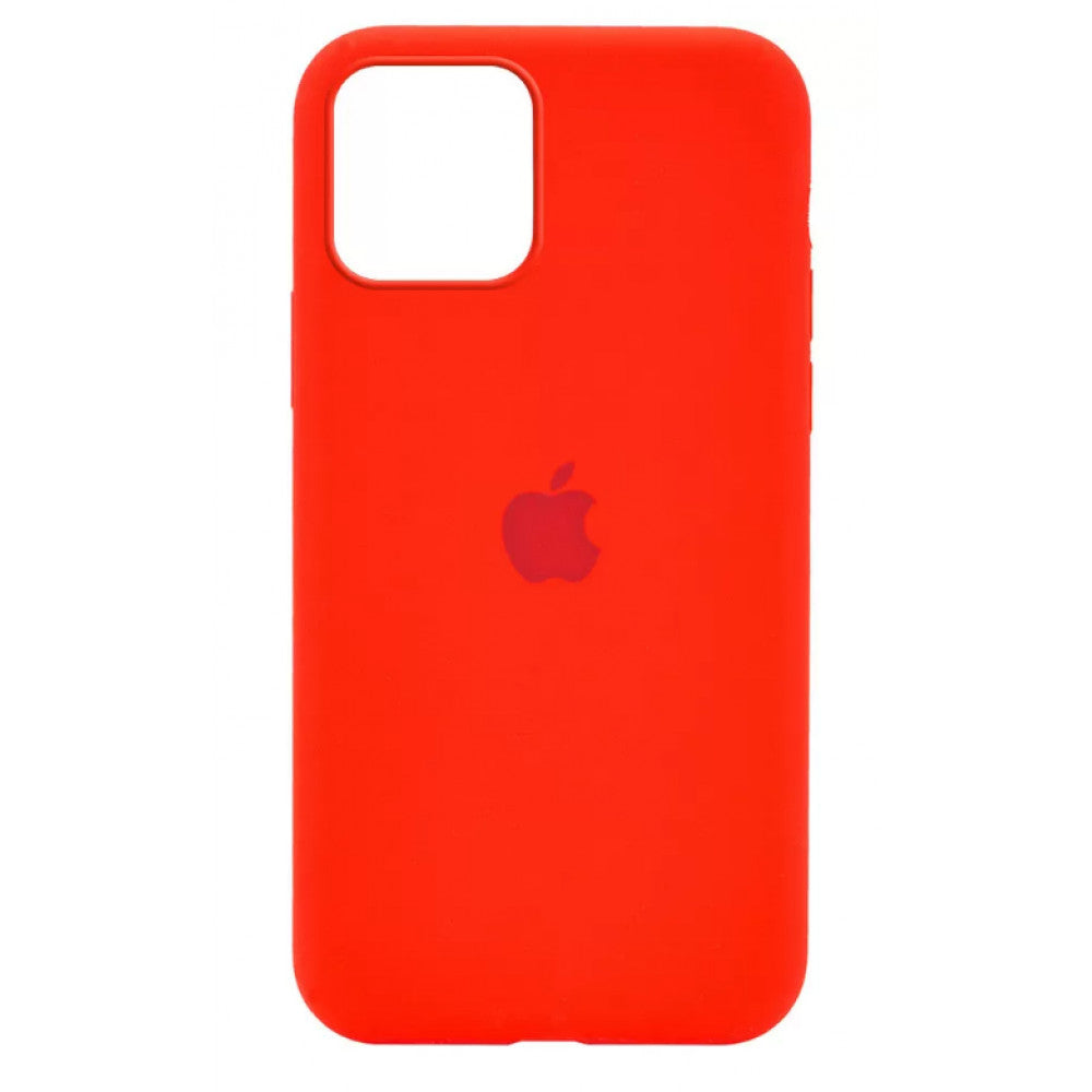 Original Silicone Case Full Size — iPhone 12 ; 12 Pro 6.1" — Red