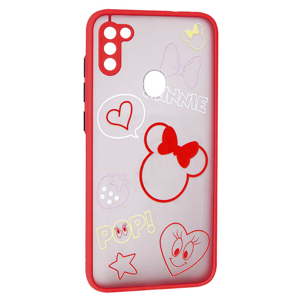 Stickers Series TPU Case — Samsung A11 ; M11 — Red Heart