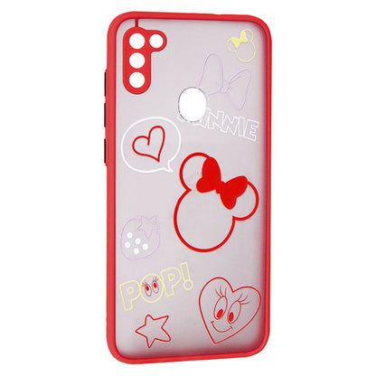 Stickers Series TPU Case — Samsung A11 ; M11 — Lilac