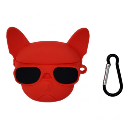 Airpods Pro Case — Emoji Series — Red Dog