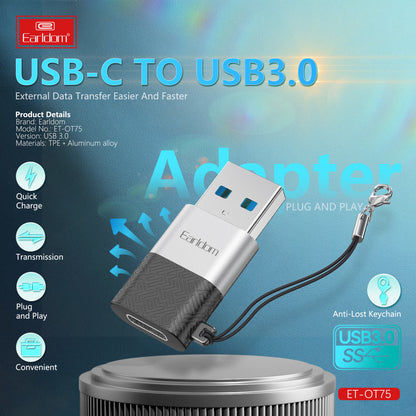 Adapter USB A To USB C — Earldom ET-OT75