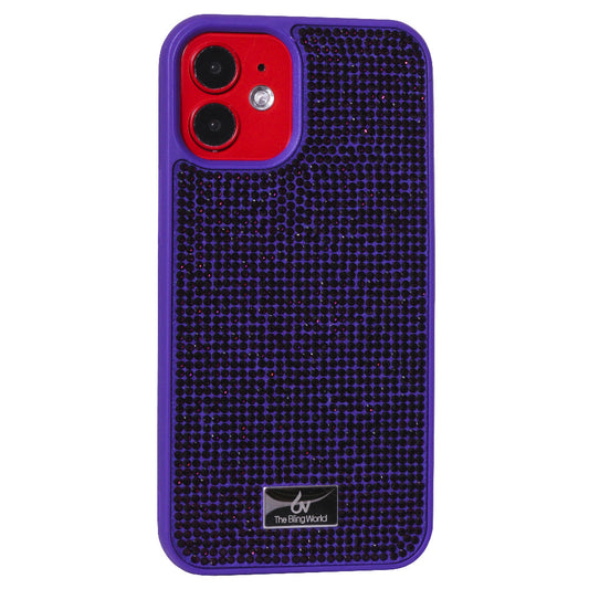 Чехол Bling World Luxury Diamond (TPU) для iPhone 12 Mini 5.4"  — Purple