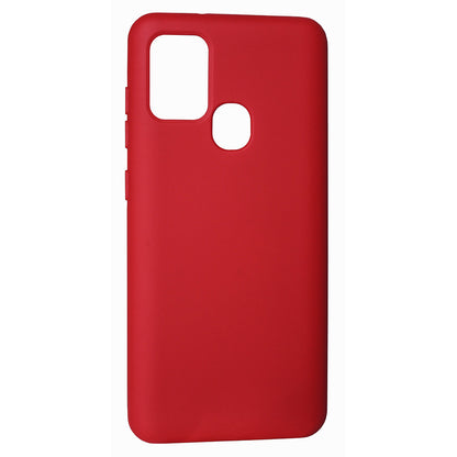 Original Silicone Case — Samsung A21S (A217)  — Red (14)