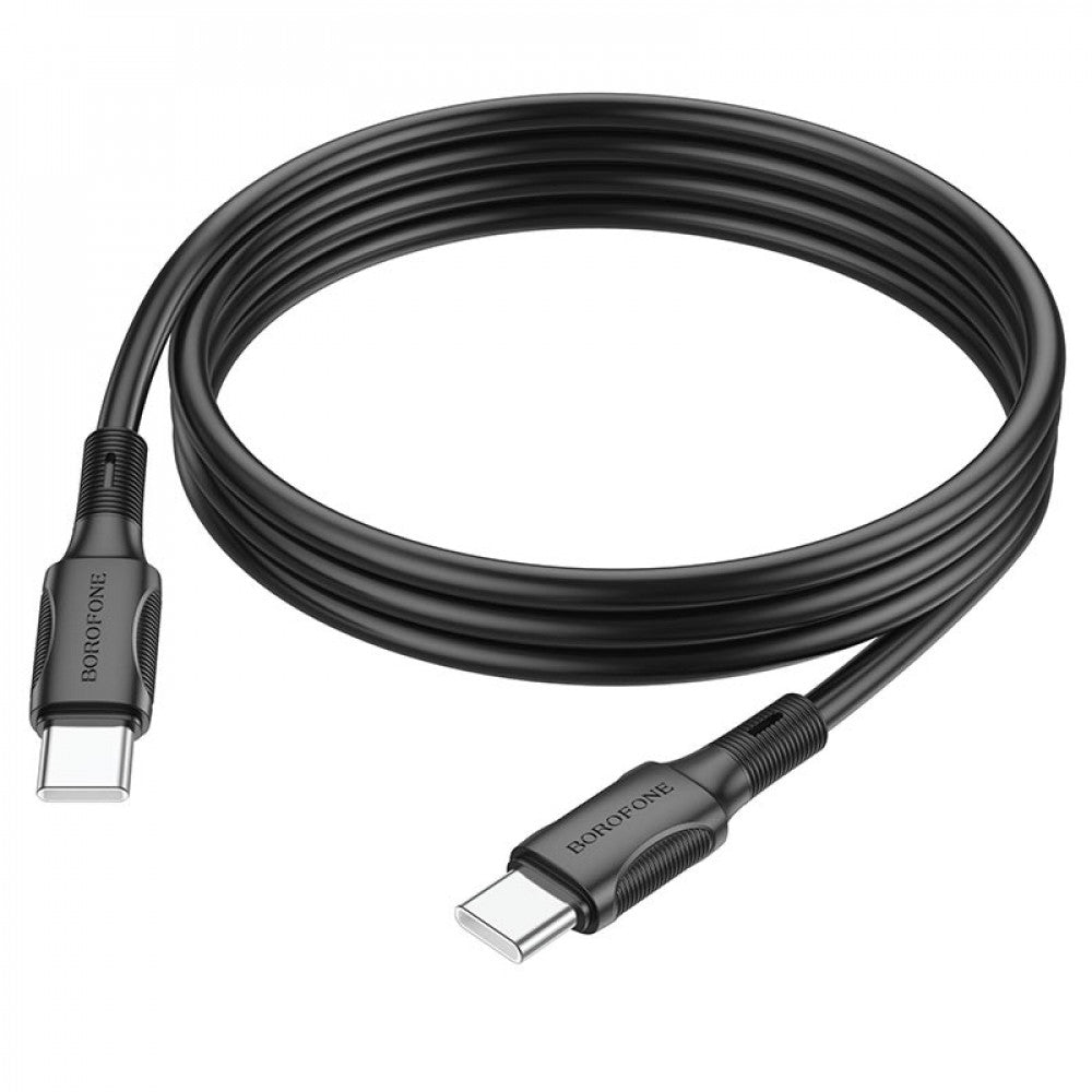 Кабель USB C to C 60W (1m) — Borofone BX80 — White