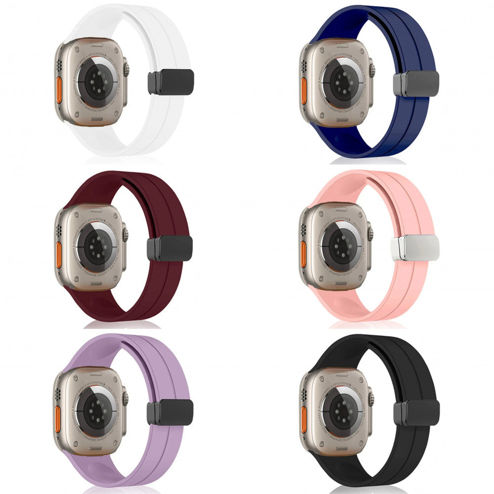 Ремінець Magic Lock — Apple Watch 42 mm | 44 mm | 45 mm | 49 mm — Gray