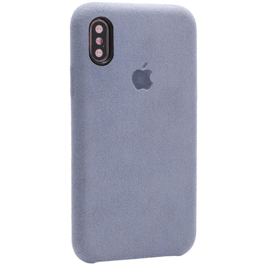 Alcantara Cover — iPhone 7 Plus ;  8 Plus — Gray