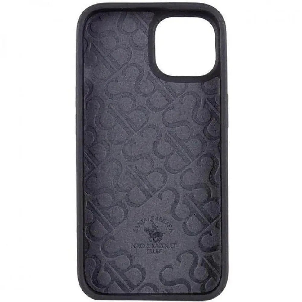 Polo Ravel Leather Case — iPhone 15 Pro — Black