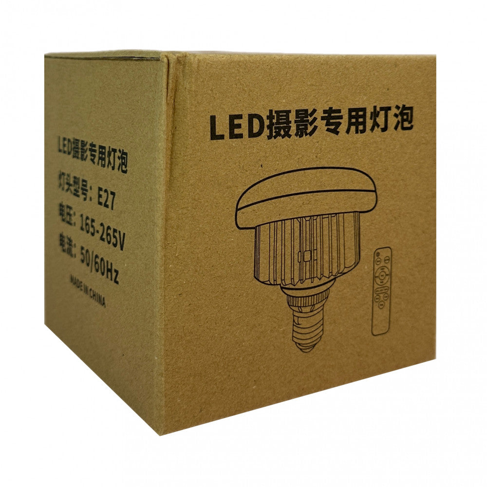 LED Lamp E27 120 мм с пультом