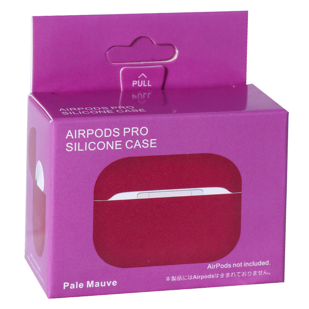 Airpods Pro Case — Silicone — Pale mauve