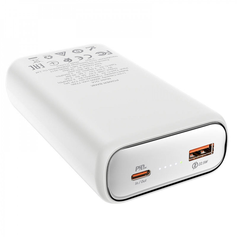 Power Bank 20000 mAh — Hoco Q1A — White