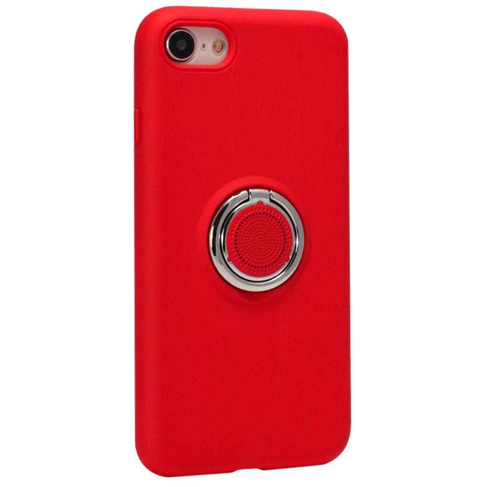 Aroma & Ring Silicone Case — iPhone 7 Plus ; 8 Plus — Red