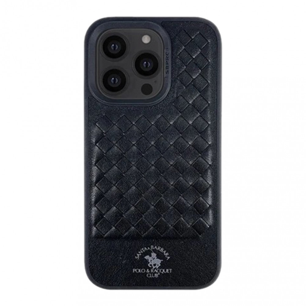 Polo Ravel Leather Case — iPhone 14 Plus — Black