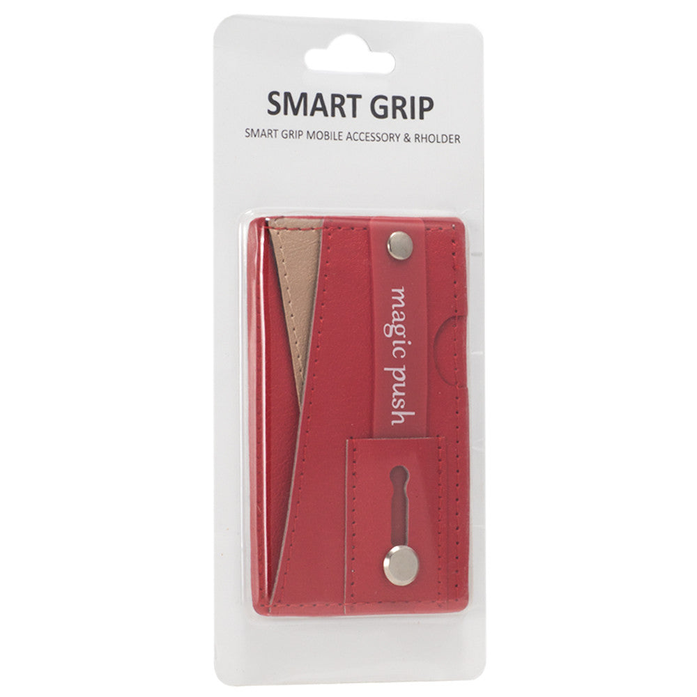 Grip Band For Mobile Magic Push — Red