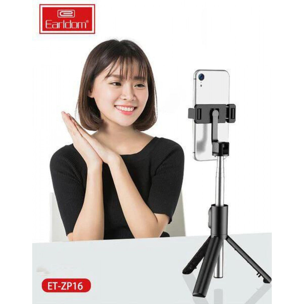 Monopod Tripod For Mobile | Bluetooth | 0.67m | Earldom ET-ZP16