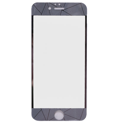 Захисне скло 2 in 1 Diamond — iPhone 6 ; 6S — Silver