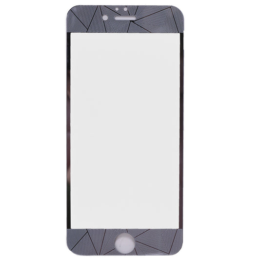 Захисне скло 2 in 1 Diamond — iPhone 6 ; 6S — Silver