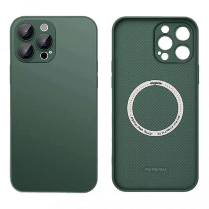 Protective Camera Case With Magsafe — iPhone 15 — Cangling Green