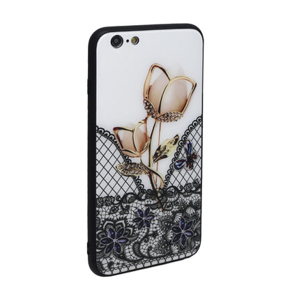 Case + Glass TPU Case — iPhone 6S — Flowers