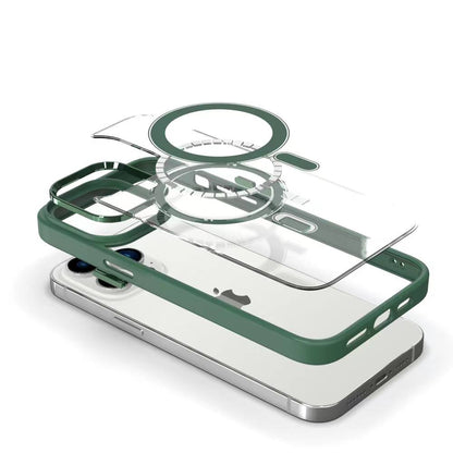 Color Clear Case with MagSafe — iPhone 13 — Green