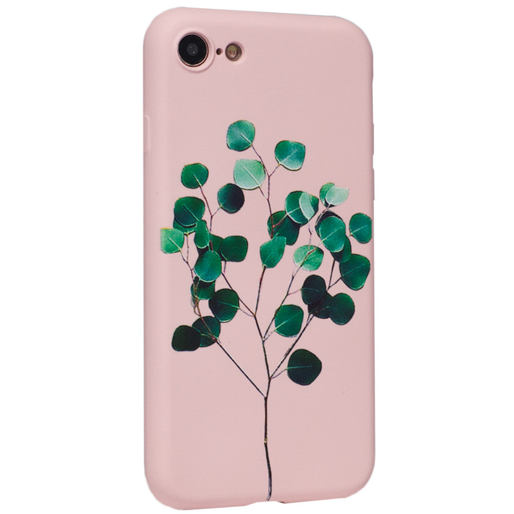 Flowers Series Silicone Matte Case — iPhone 7 ; 8 — Design 8