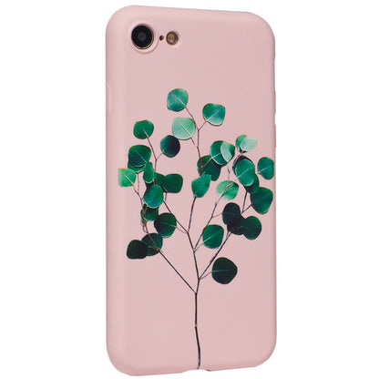 Flowers Series Silicone Matte Case — iPhone 7 ; 8 — Design 8