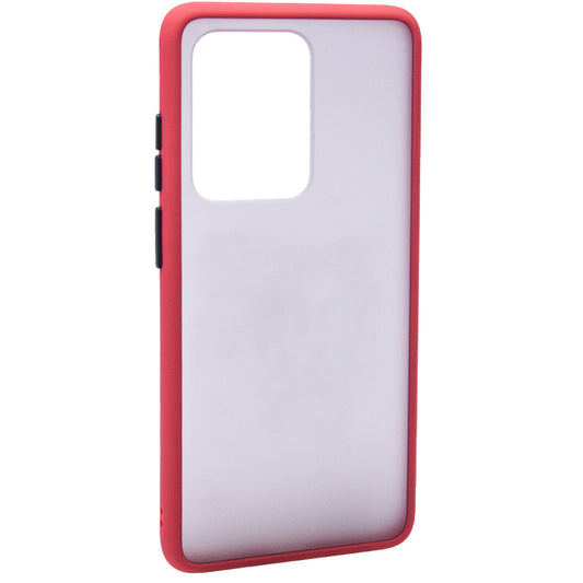 Matte TPU Plastic Case  — Samsung S11 Plus — Red