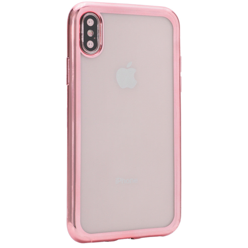 Electroplating TPU Case — iPhone X ; XS — Pink