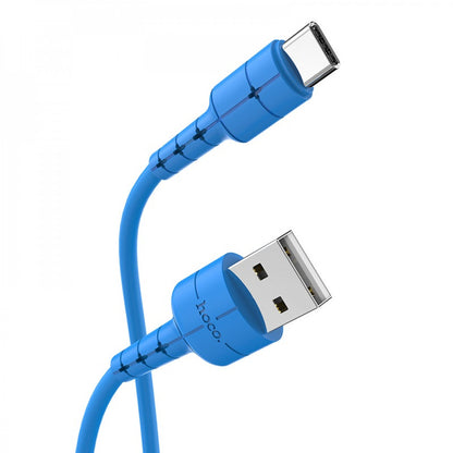 Кабель USB C 2A (1.2m) — Hoco X30 — Black