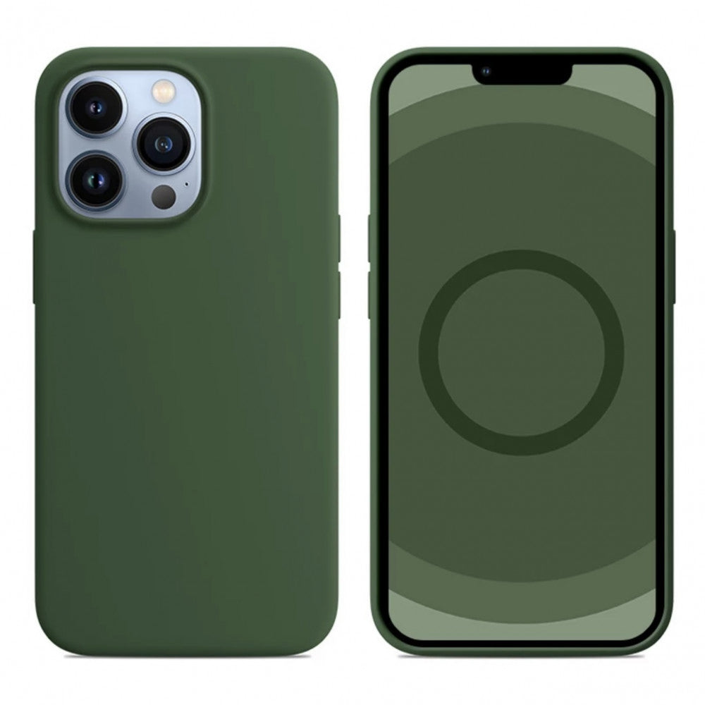 Silicone Case with MagSafe — iPhone 13 Pro Max — Green