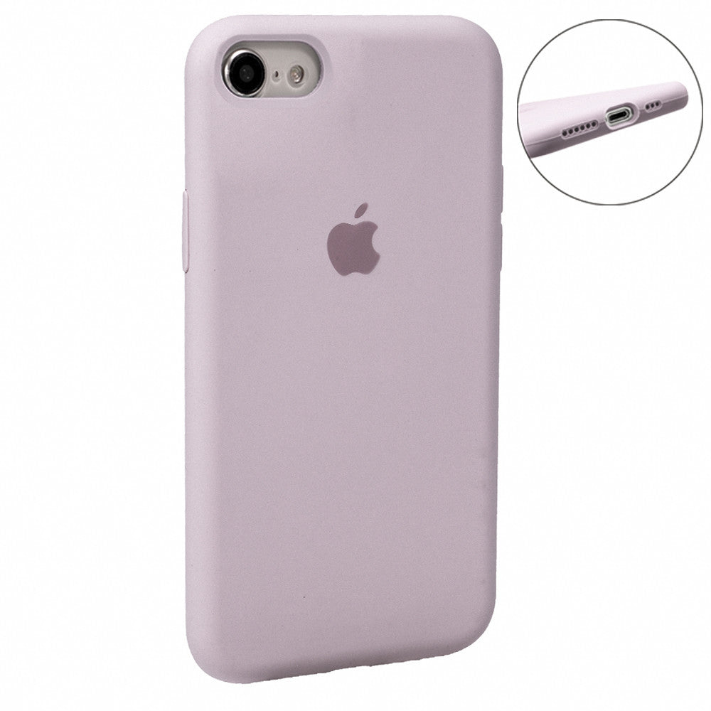 Original Silicone Case Full Size — iPhone 7 ; 8 ; SE 2020 — Pink Sand (19)